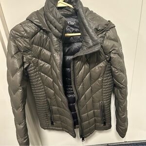Calvin Klein Women's Gray Puffer Jacket